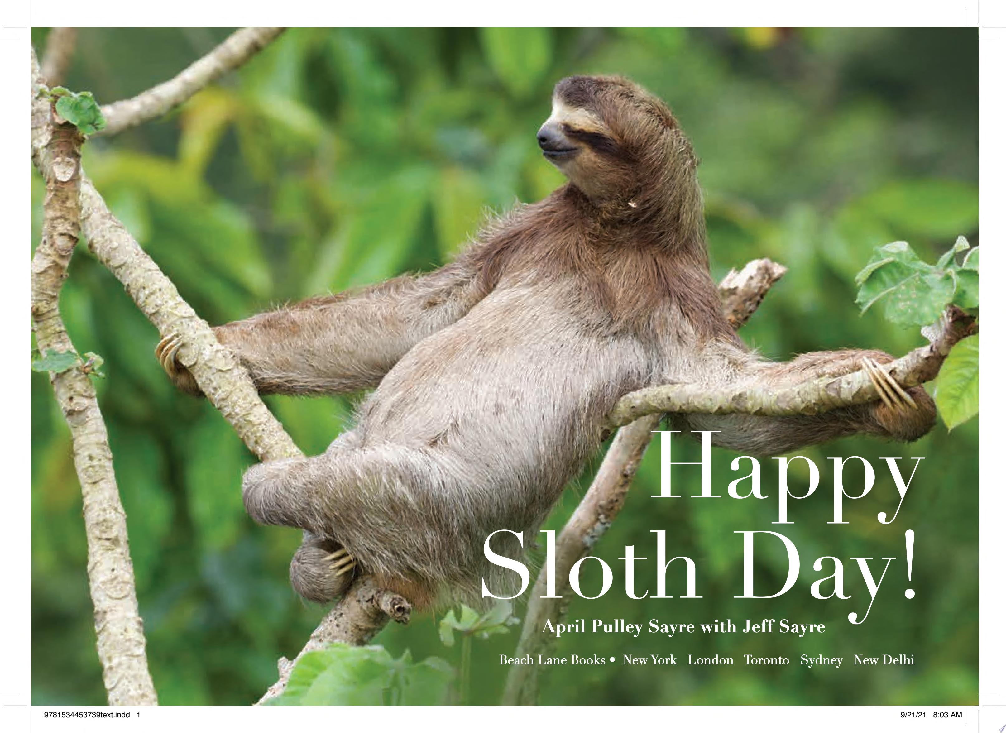 Image for "Happy Sloth Day!"