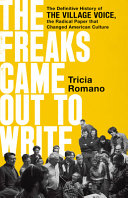 Image for "The Freaks Came Out to Write"