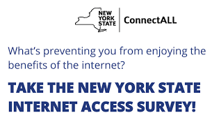 NY State internet access survey image