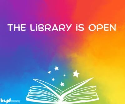 library is open image