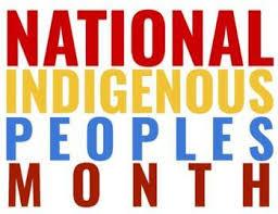 the words National indigenous peoples month 