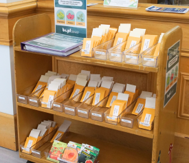 photo of seed library