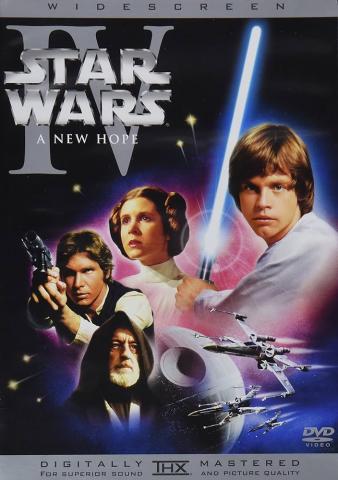 Star Wars: A New Hope DVD Cover