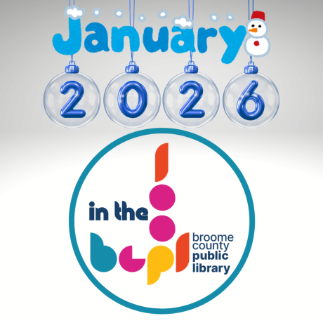 January 2026 In the Loop logo graphic that includes clear ornaments and a snowman next to the word January